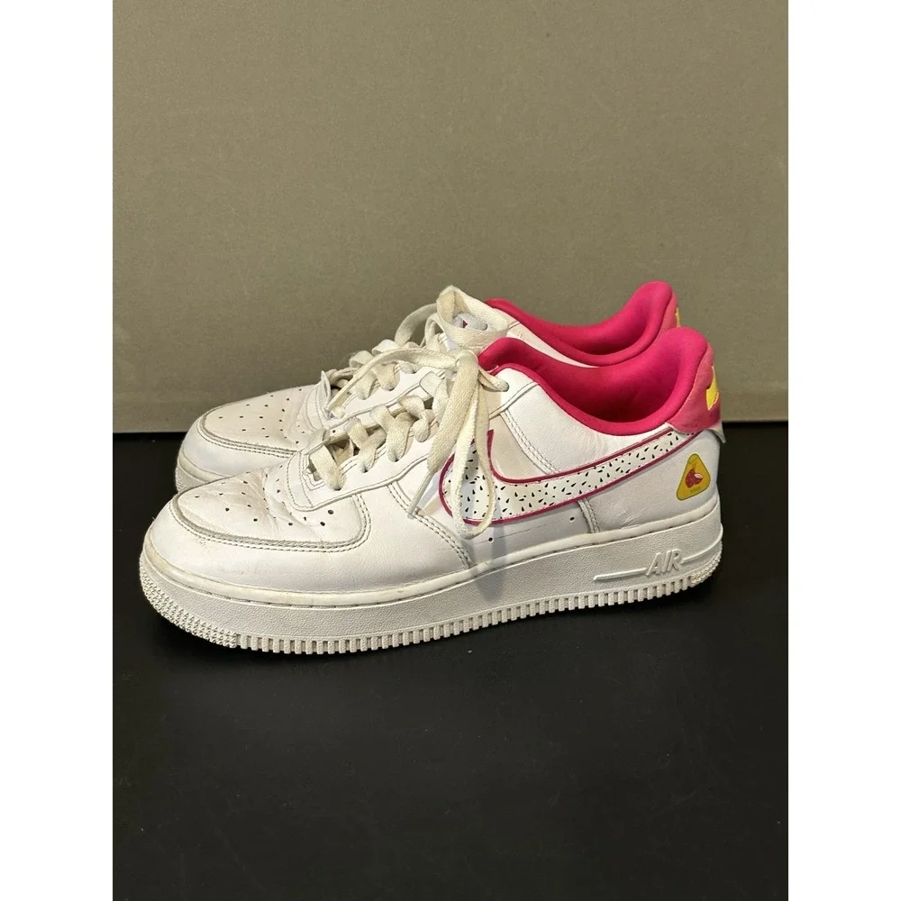 Nike Air Force 1 '07 LX‎ White Pink Prime Sneakers DV3809-100 Women's Size 8